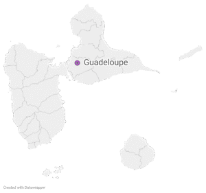 Carte Guadeloupe Inclusions LACTAVIH